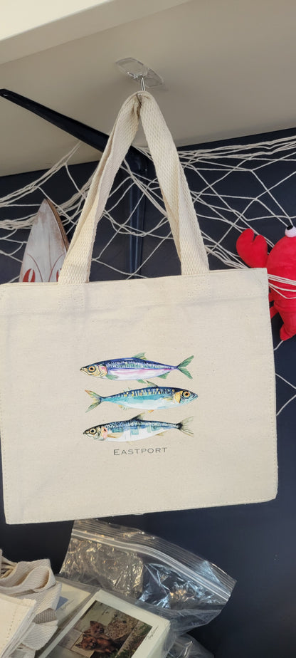 Mini Canvas Market Bag-Various Designs