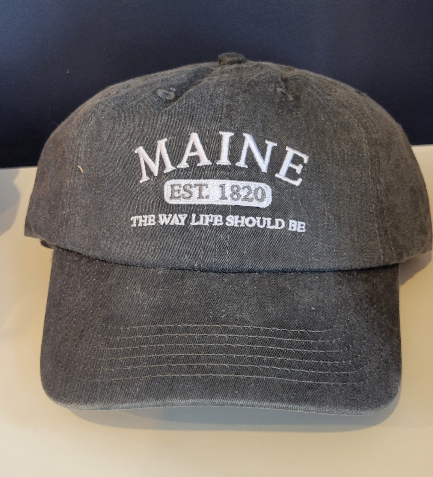 Maine Scene Baseball Hats
