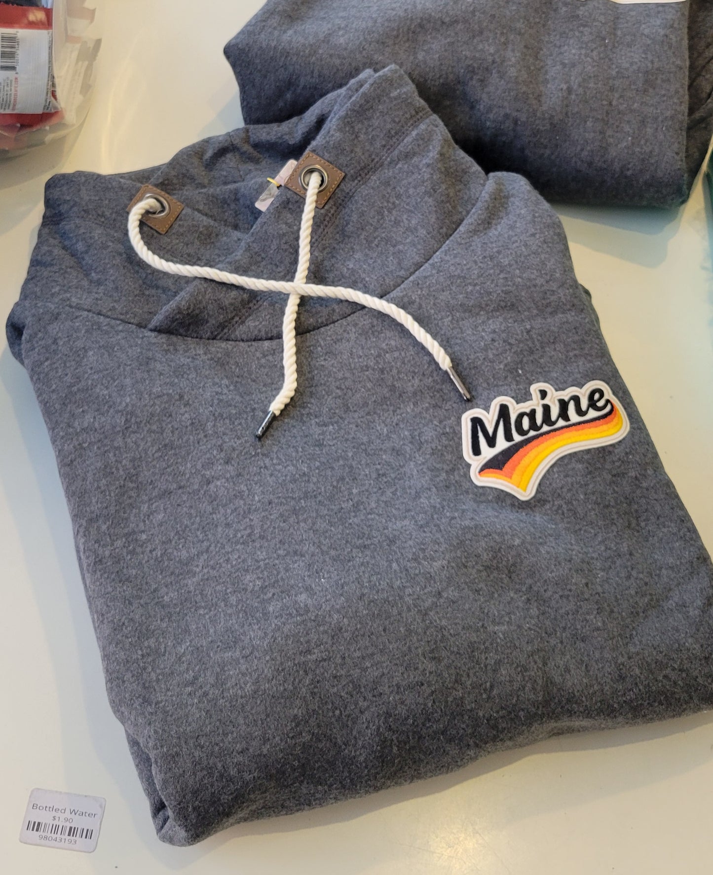 Retro Maine  Cowl Neck Sweatshirt