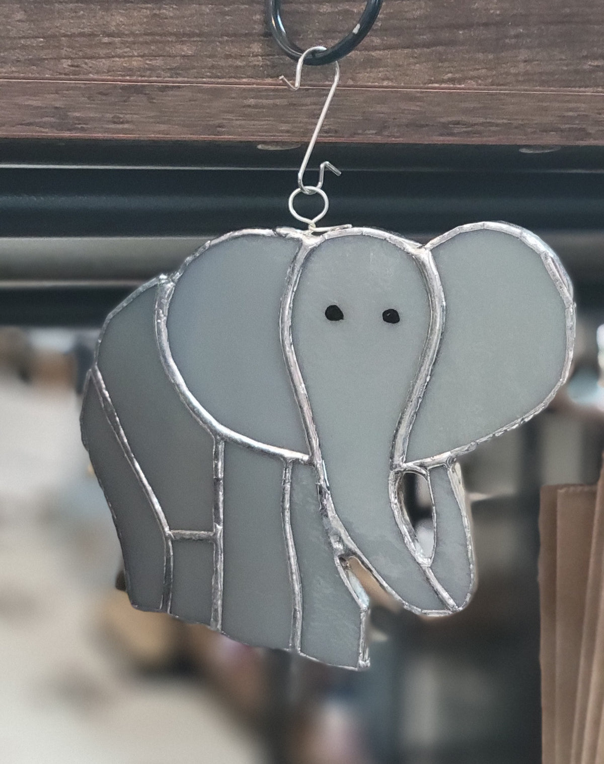 Elephant-Stained Glass