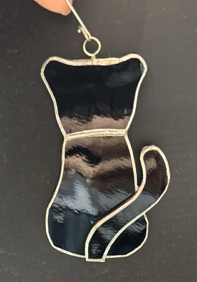 Cliff Cat Stained Glass