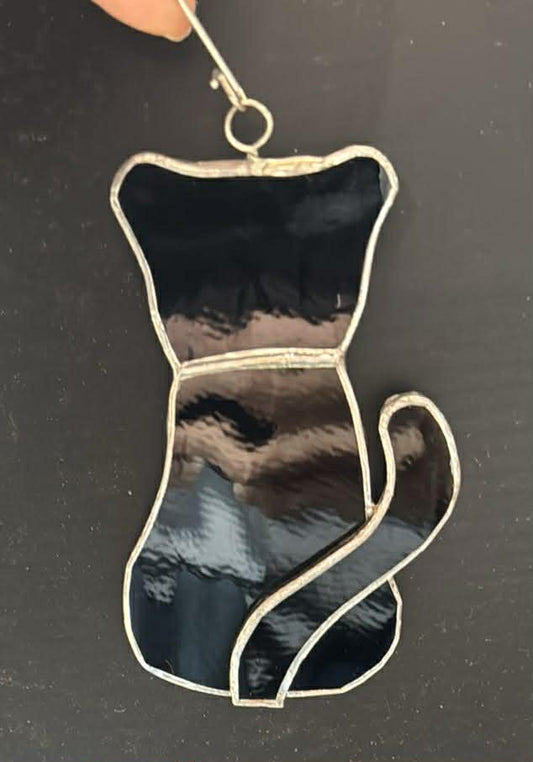 Cliff Cat Stained Glass