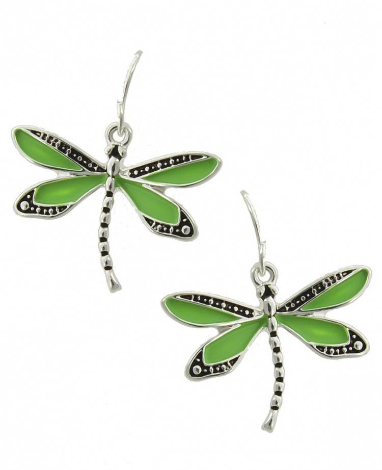 Glitter Dragonfly Earrings