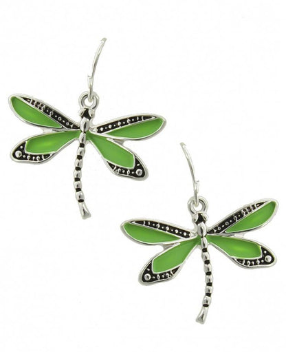Glitter Dragonfly Earrings