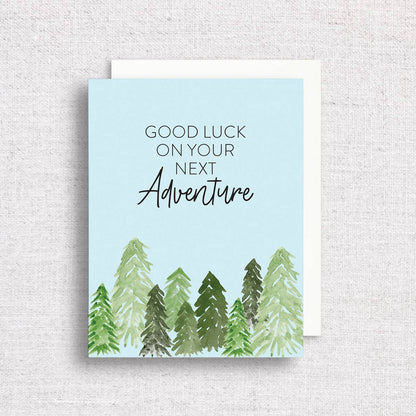 Congrats Greeting Card | Good Luck on Your Next Adventure