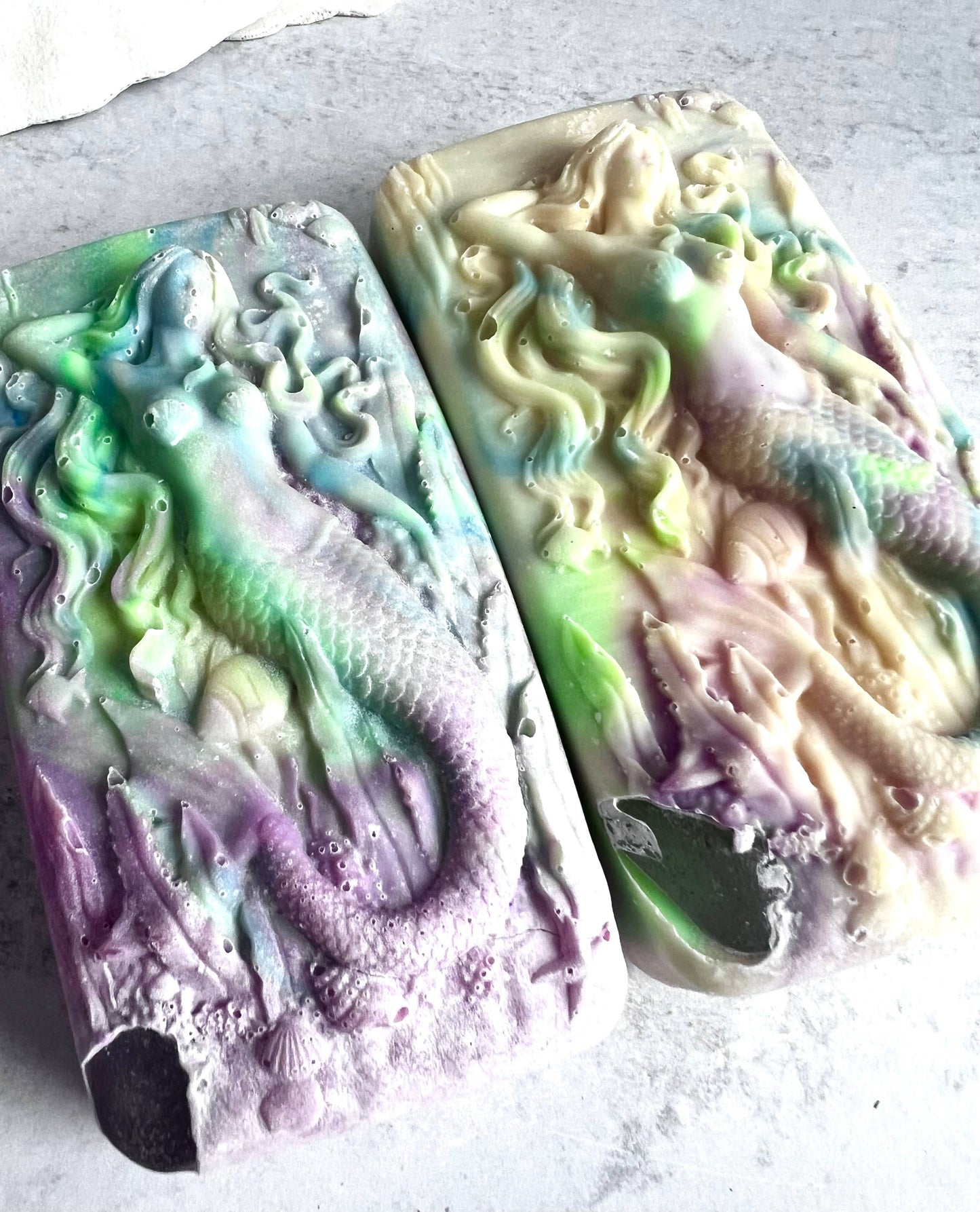 90s Hippie Hidden Sea Glass Sea Salt Soap