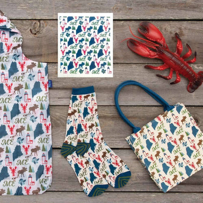 MAINE LARGE Itsy Bitsy Reusable Gift Bag Tote