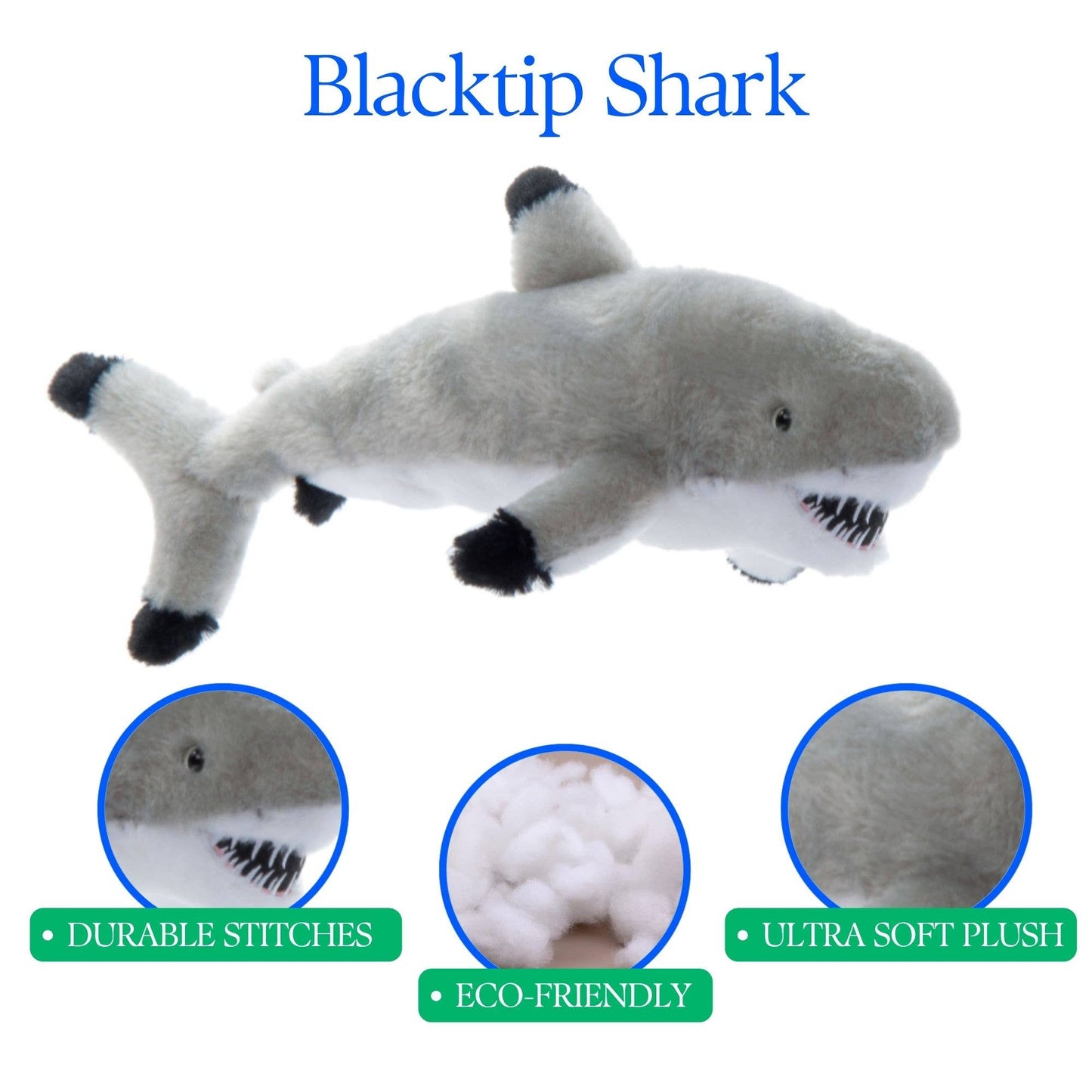 16" (40cm) Blacktip Shark Sea Life