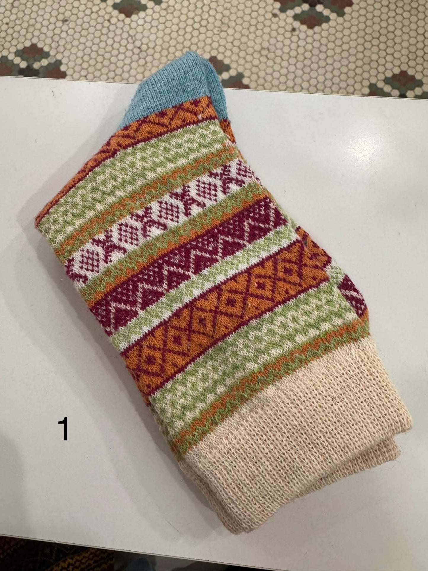 Wool Blend Comfy Socks