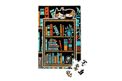Paws N' Pages - Bookstore Micro Puzzle