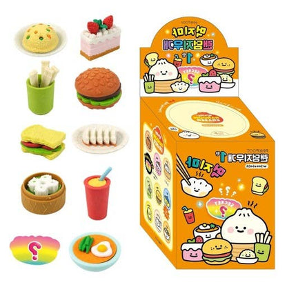 Miniature snackfood Mystery Eraser Box
