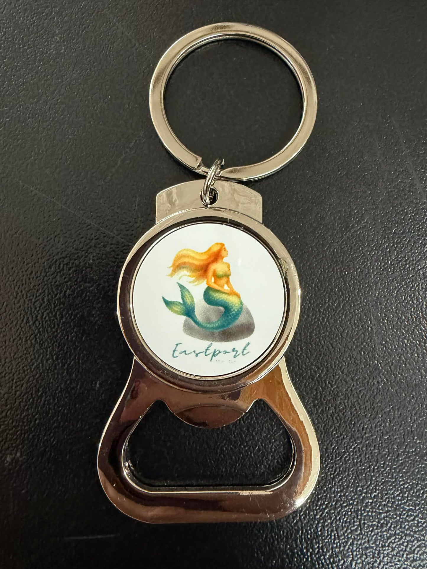 Maine themed keychain with bottle opener