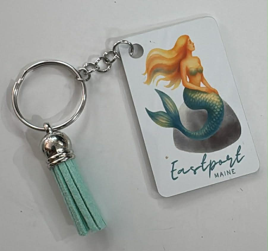 Maine Themed Keychains w/Tassel