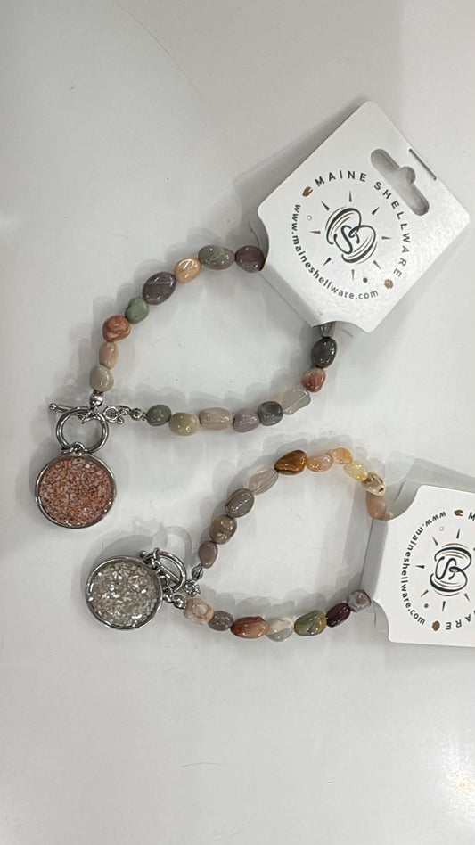 Maine Shellware Pebbles Bracelet