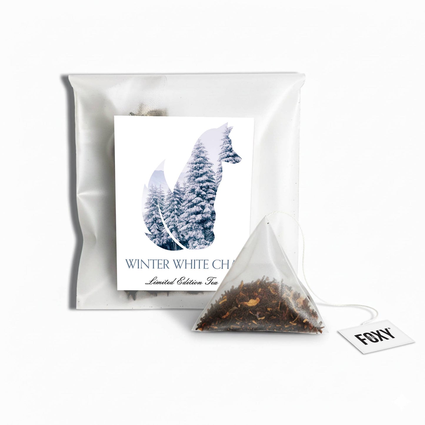 Single Serve Hand-Packed Loose Leaf Tea Pyramid