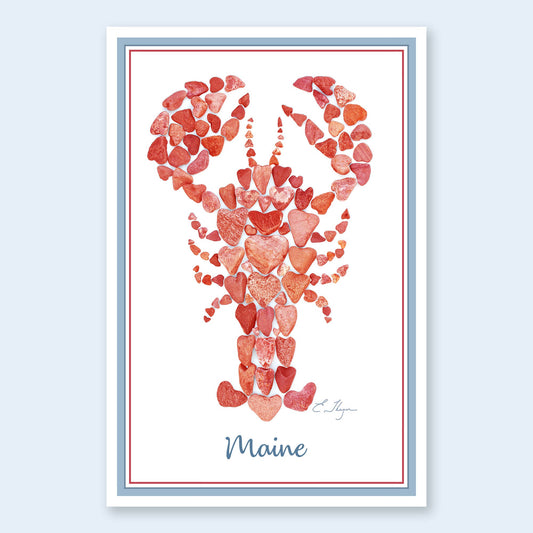 Maine Lobster postcard