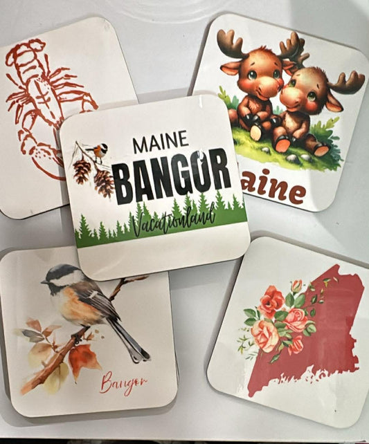 3''x3" Maine Magnets