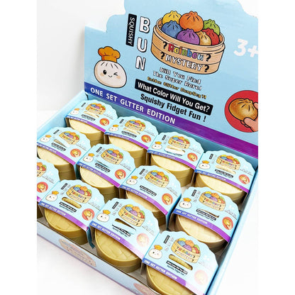 Cute Mini Dumpling Squishy with Steamer