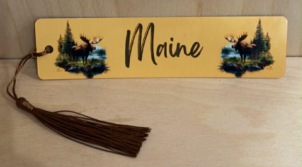 Palomas Aluminum Bookmarks