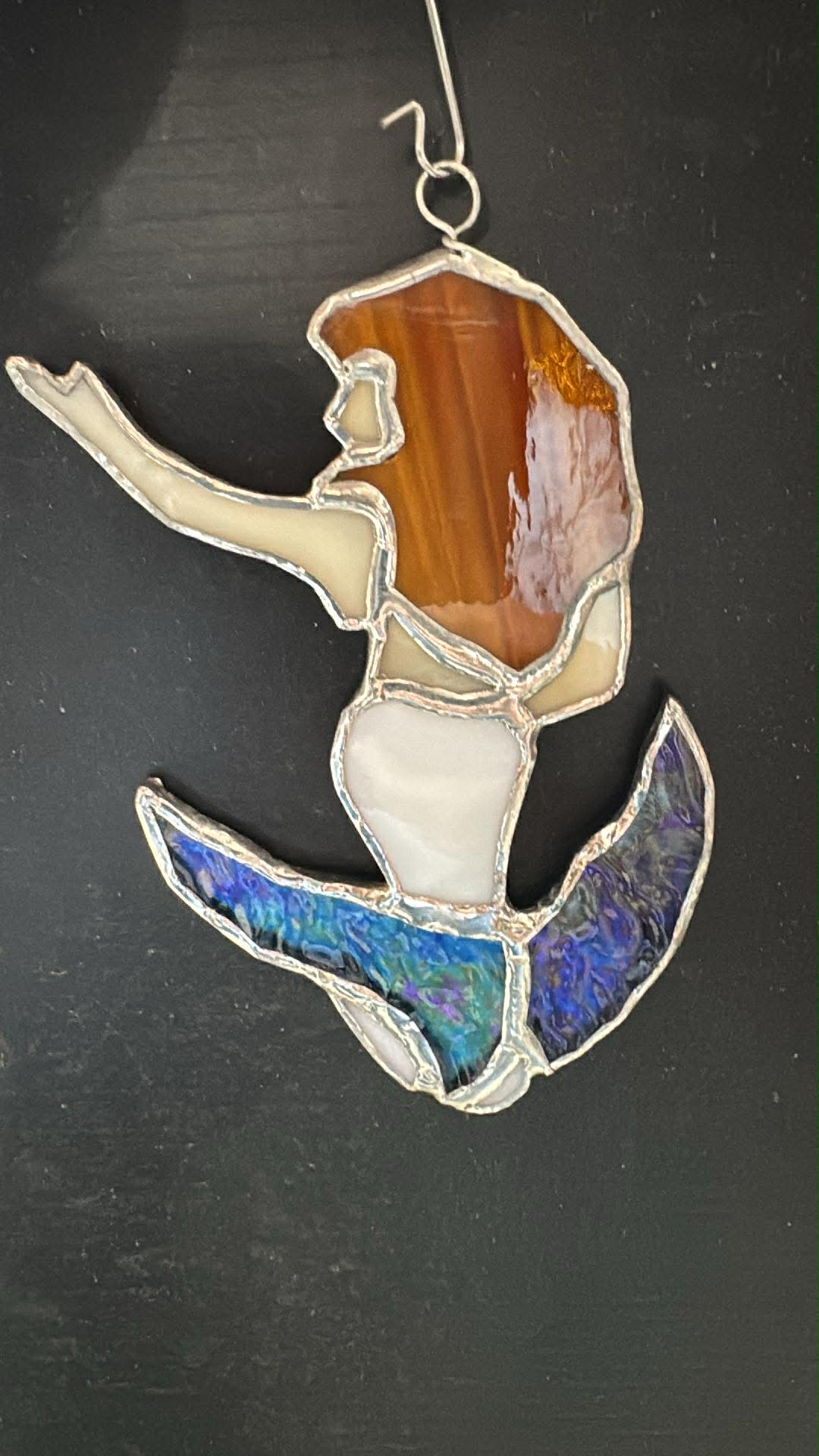 Cliff Mermaid Stained Glass