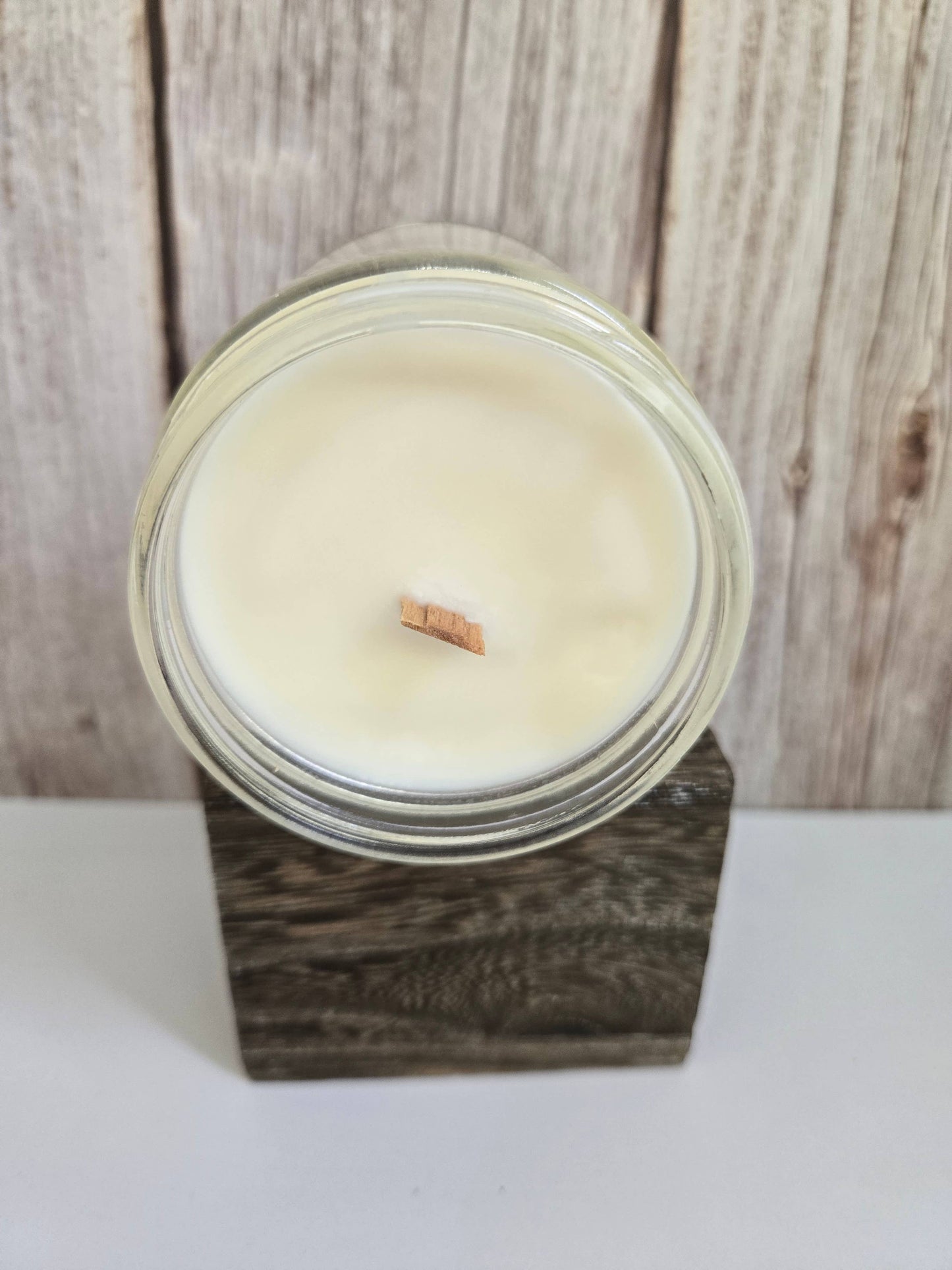 Coastal Soy Wax Crackling Wooden Wick Candle