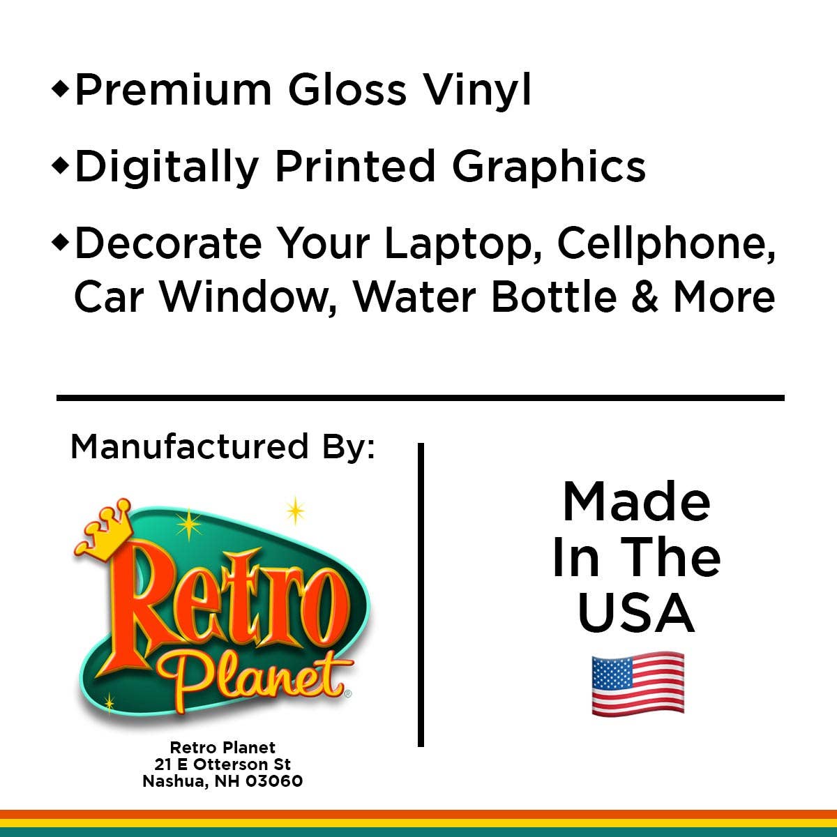 Visit Maine Moxie Soda Pop Label Mini Sticker 20 ct