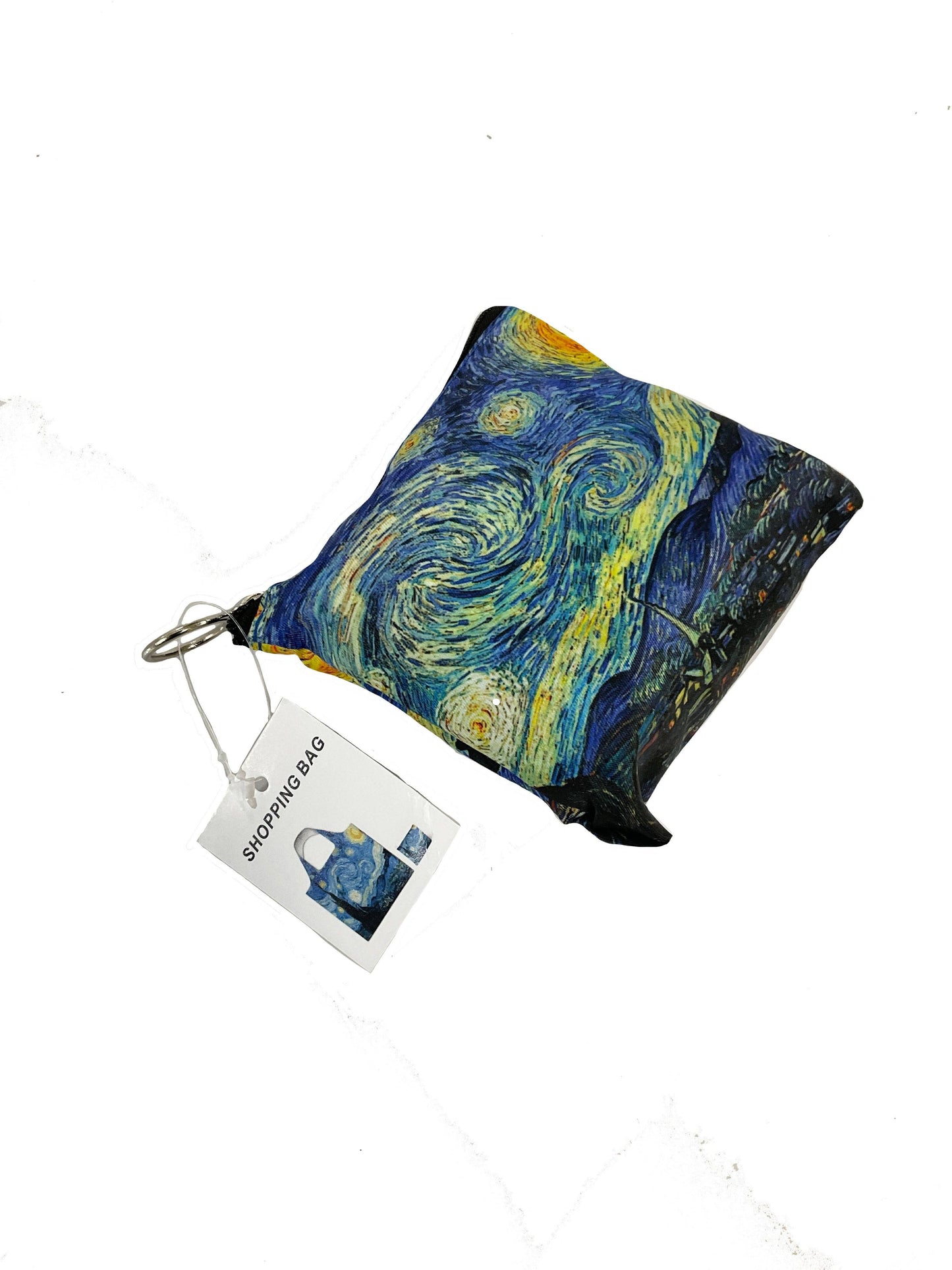 Reusable Bag with Pouch Keychain