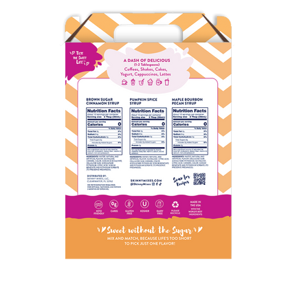 Fall Favorites Syrup Trio - Sugar Free Gift Set