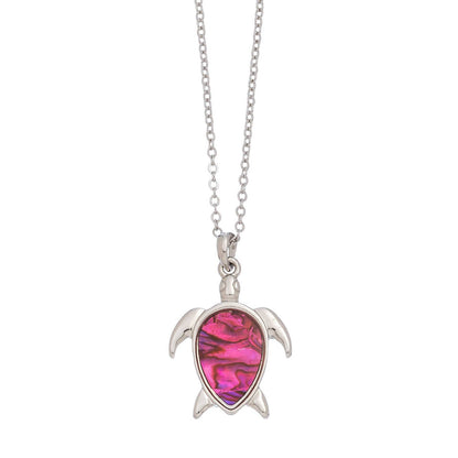 Abalone Shell Pendant Necklace Beach Jewelry
