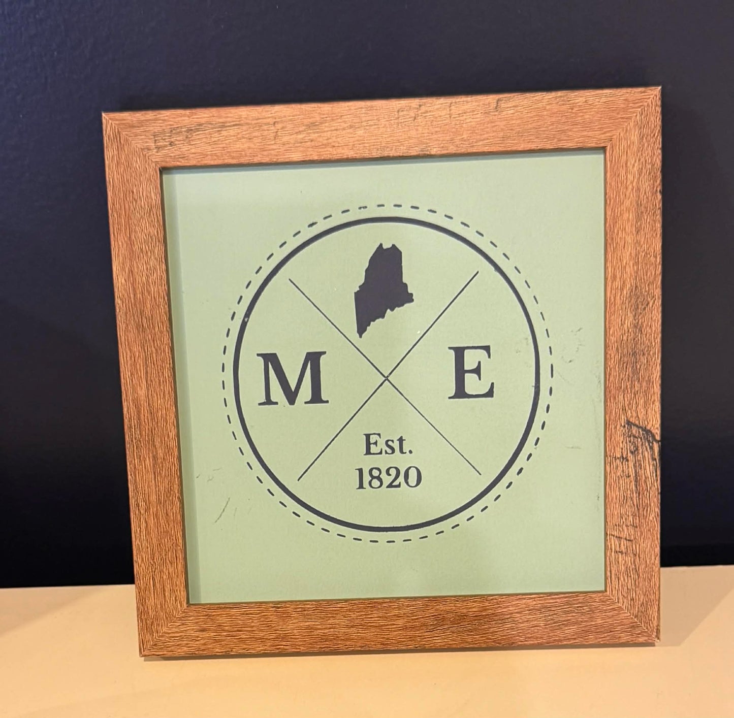 Maine Themed Wooden Signs