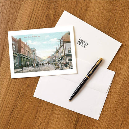 Greeting Card ME-322 Water Street, Eastport