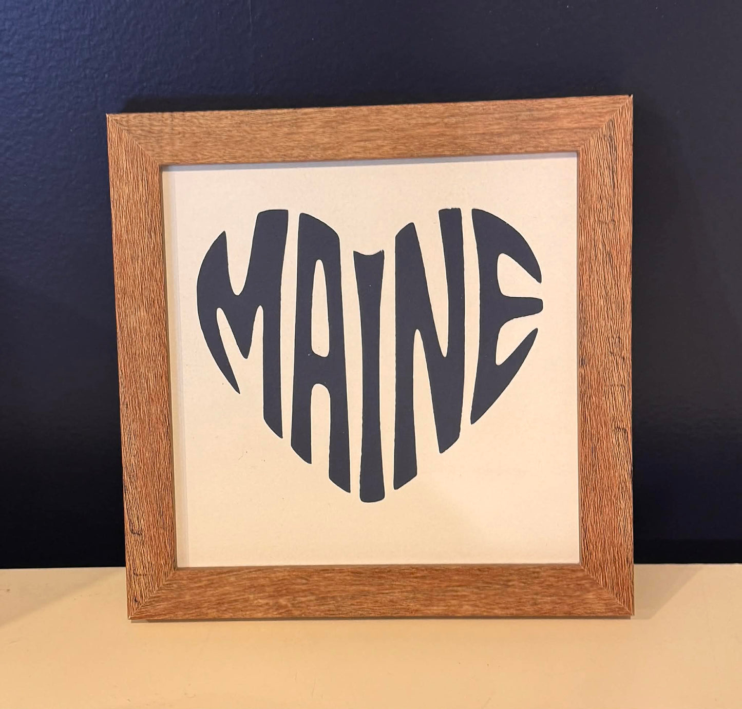Maine Themed Wooden Signs