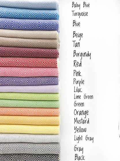 Turkish Hand Towel | Kitchen Towel| Tea Towel | Dish Towel