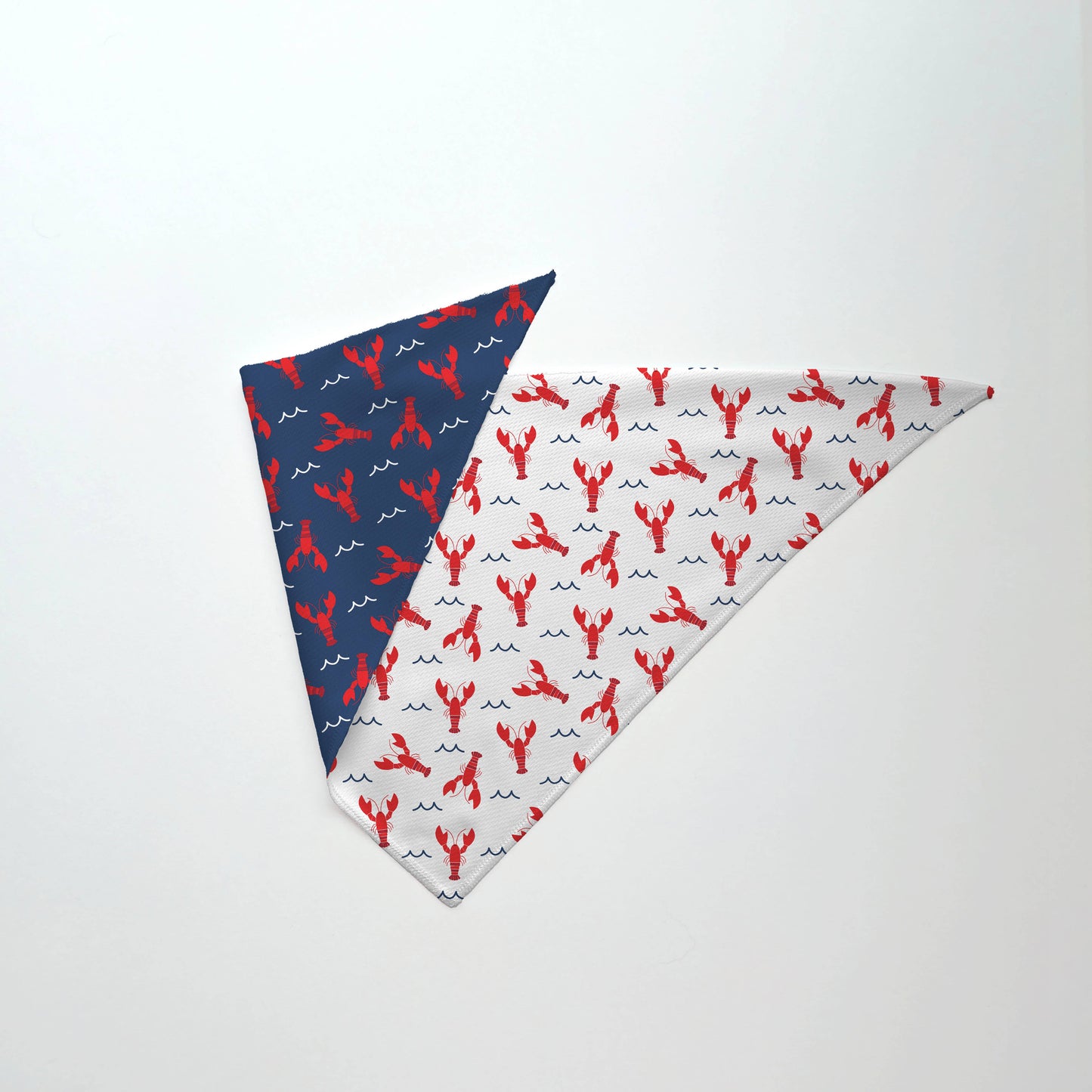 Lobster Reversible Dog Bandana