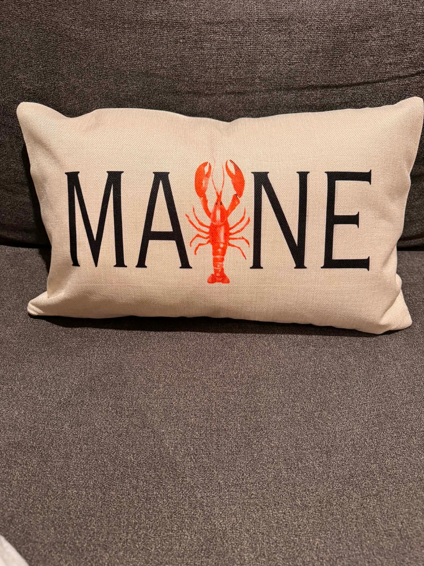 Decorative Maine Themed Pillows