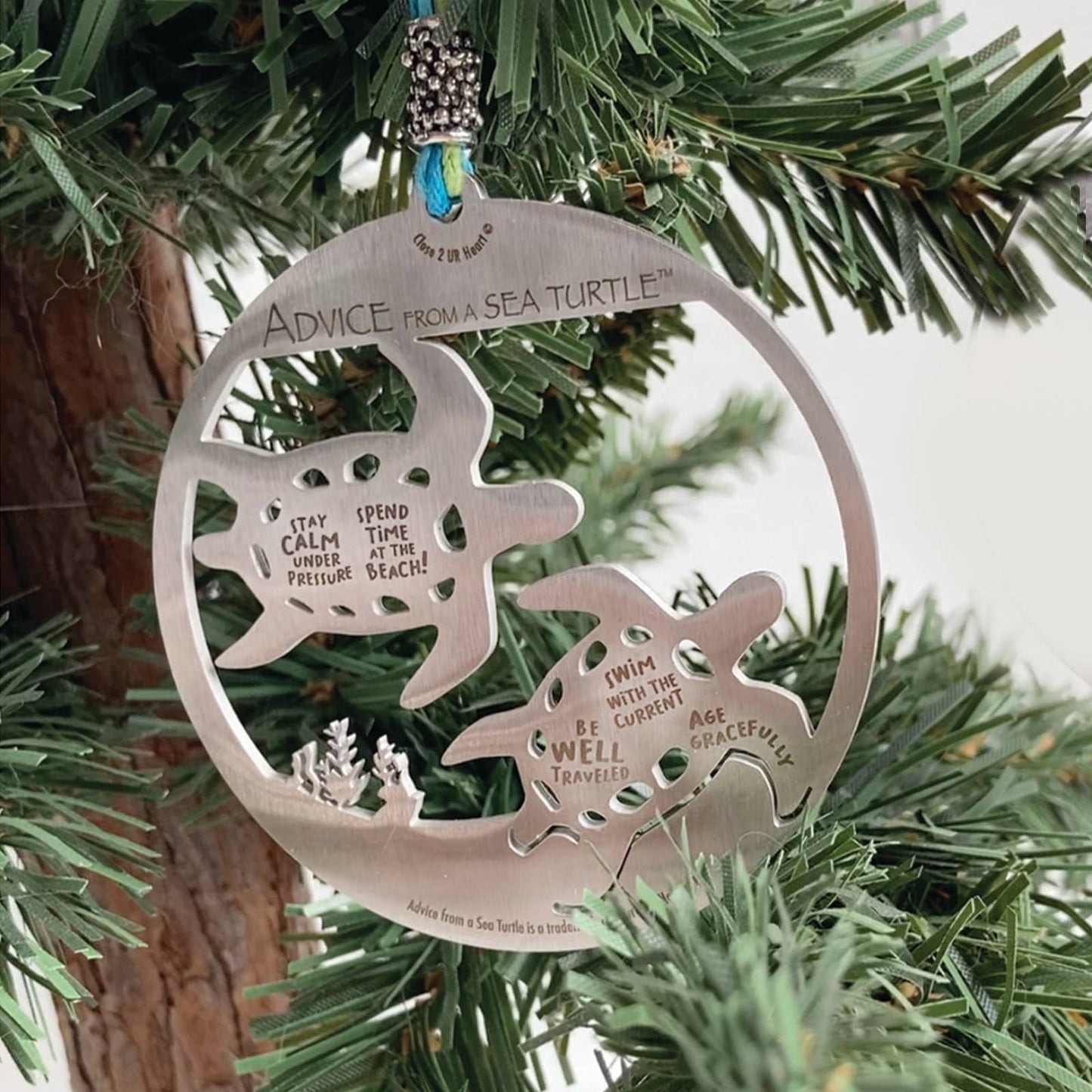 Advice from a Sea Turtle Ornament