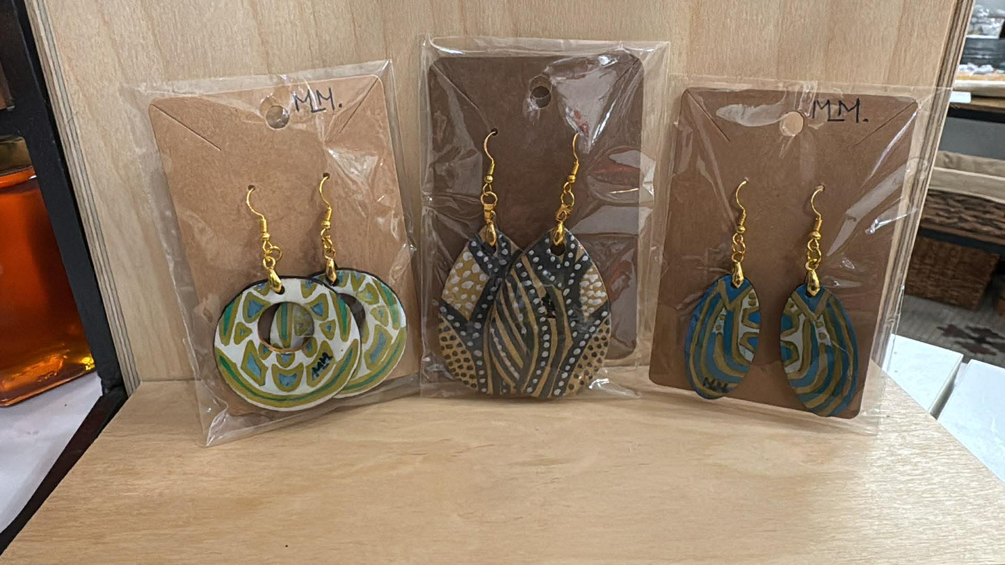 Marisa Handpainted Earrings