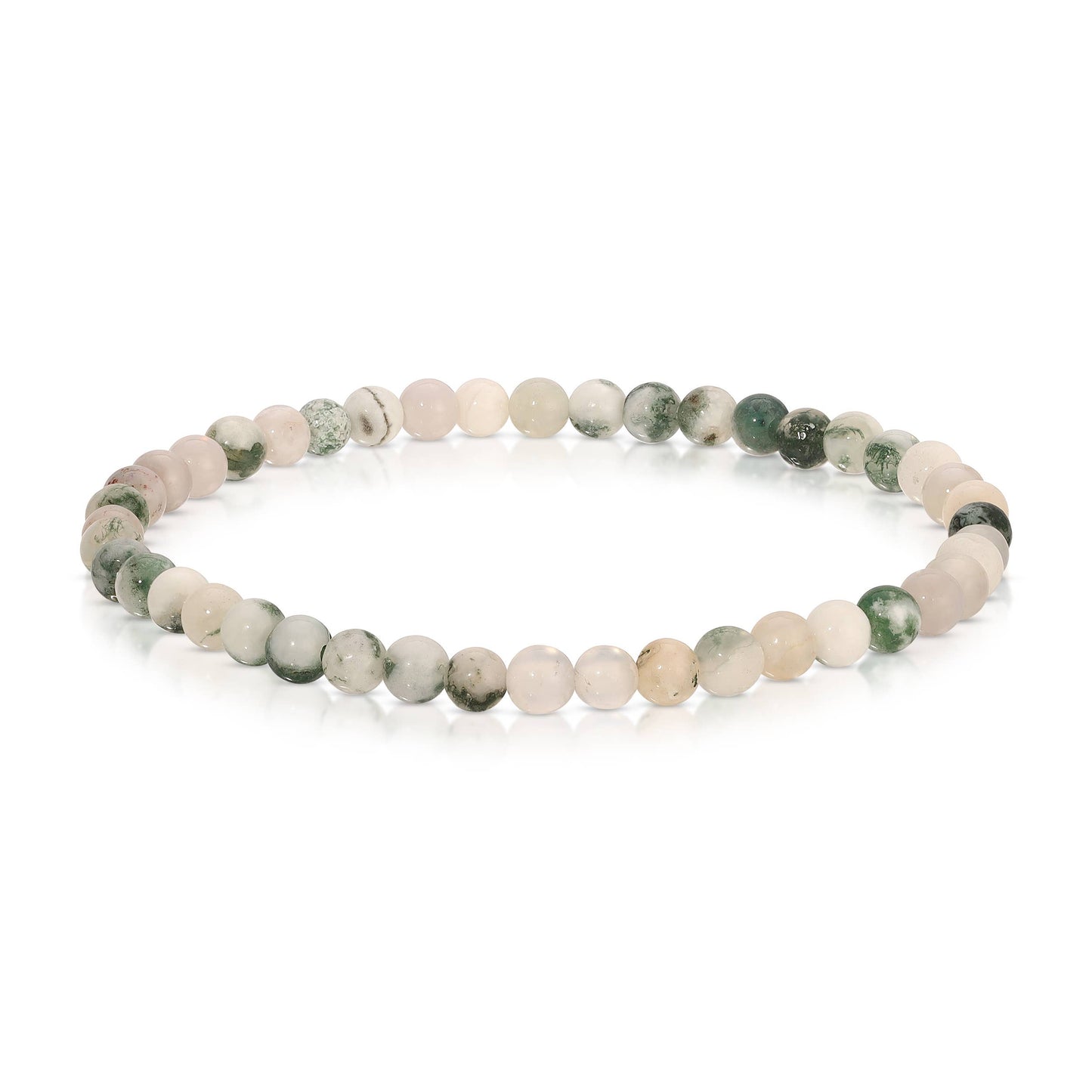 Mini Gemstone Beaded Stretch Bracelets