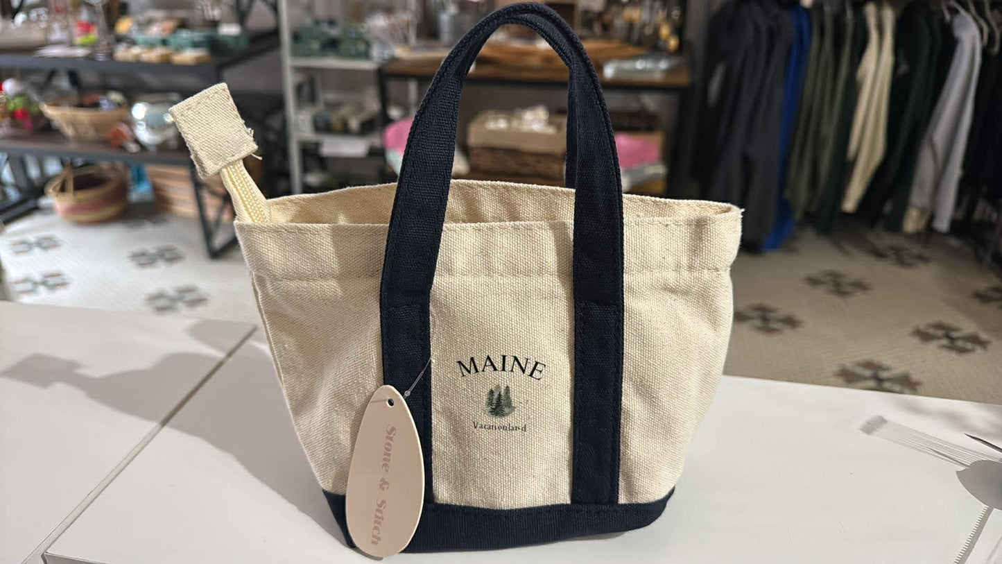 Mini Canvas Tote Bags