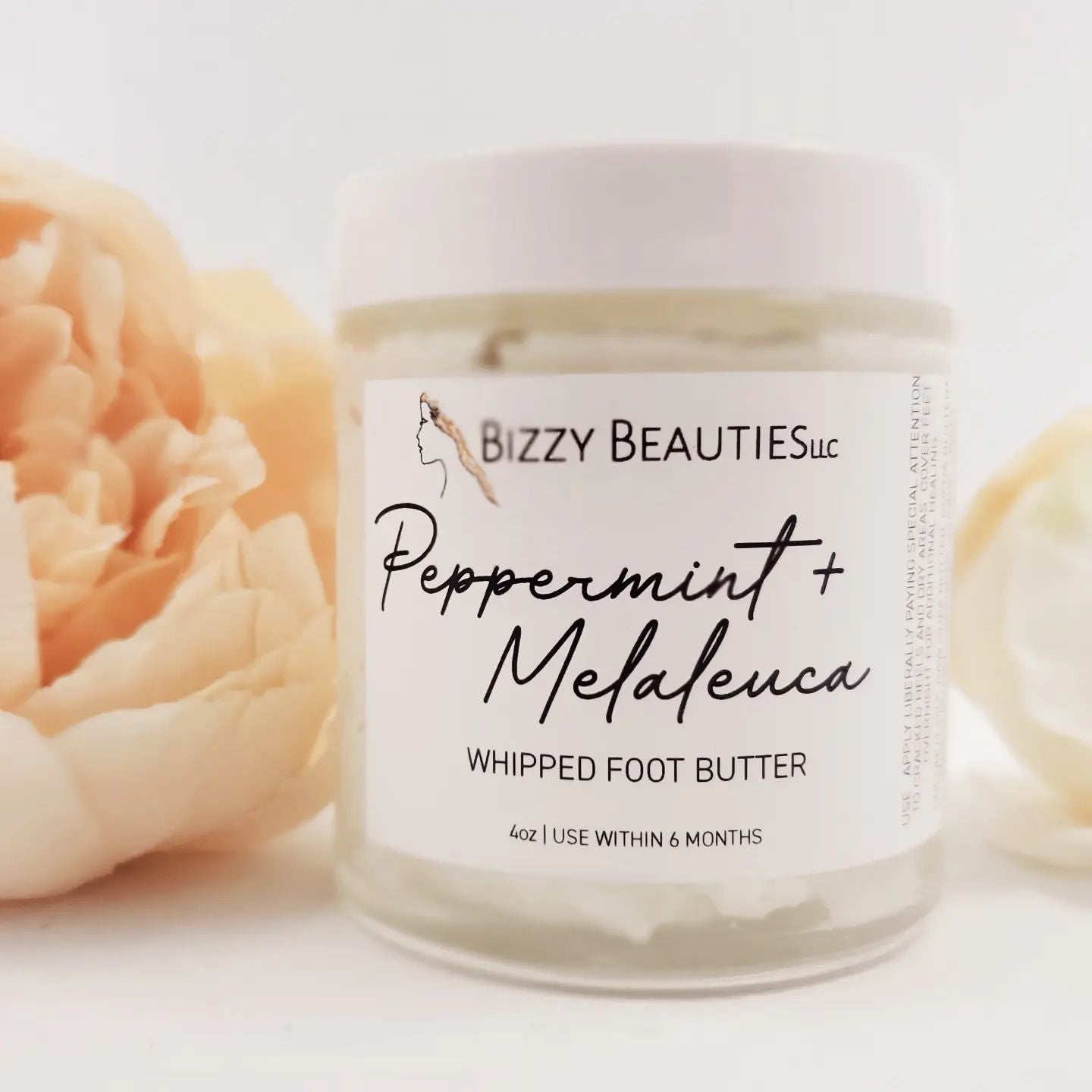 Bizzy Beauties LLC Peppermint Melaleuca Foot Butter