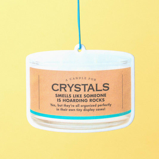 Crystal Lovers Air Freshener | Funny Car Air Freshener