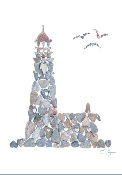 Coastal art | Lighthouse art print