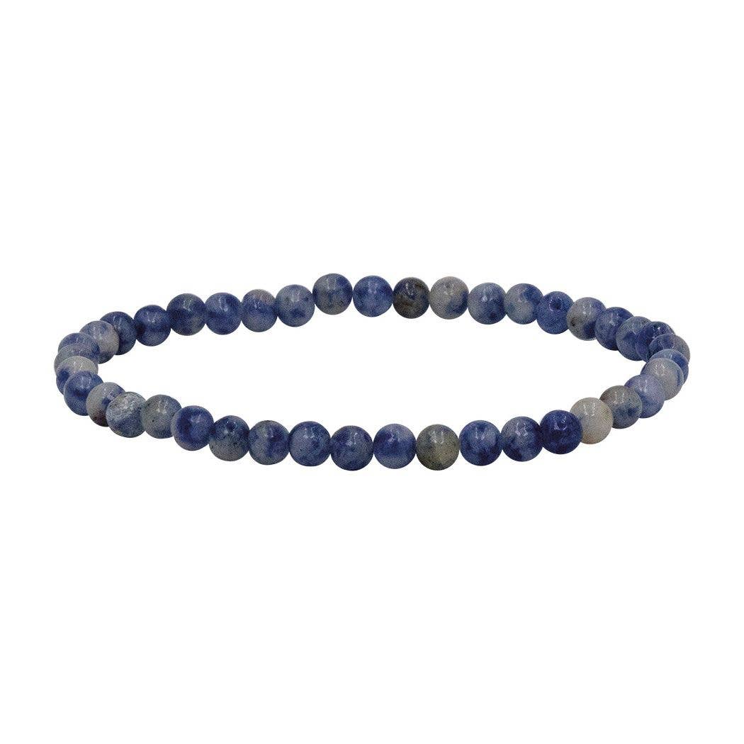 Mini Gemstone Beaded Stretch Bracelets