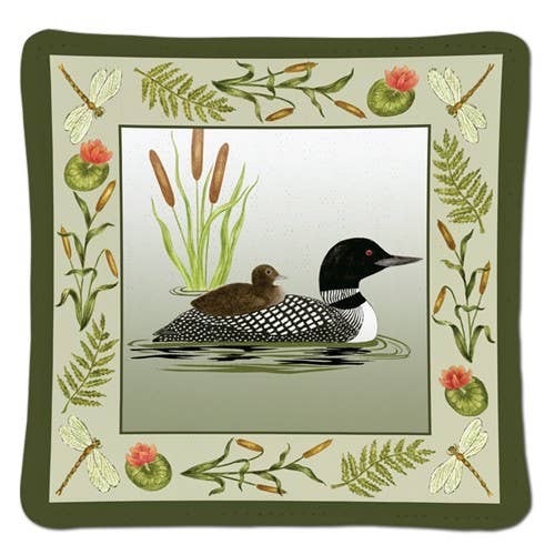 Single Spiced Mug Mat Loon