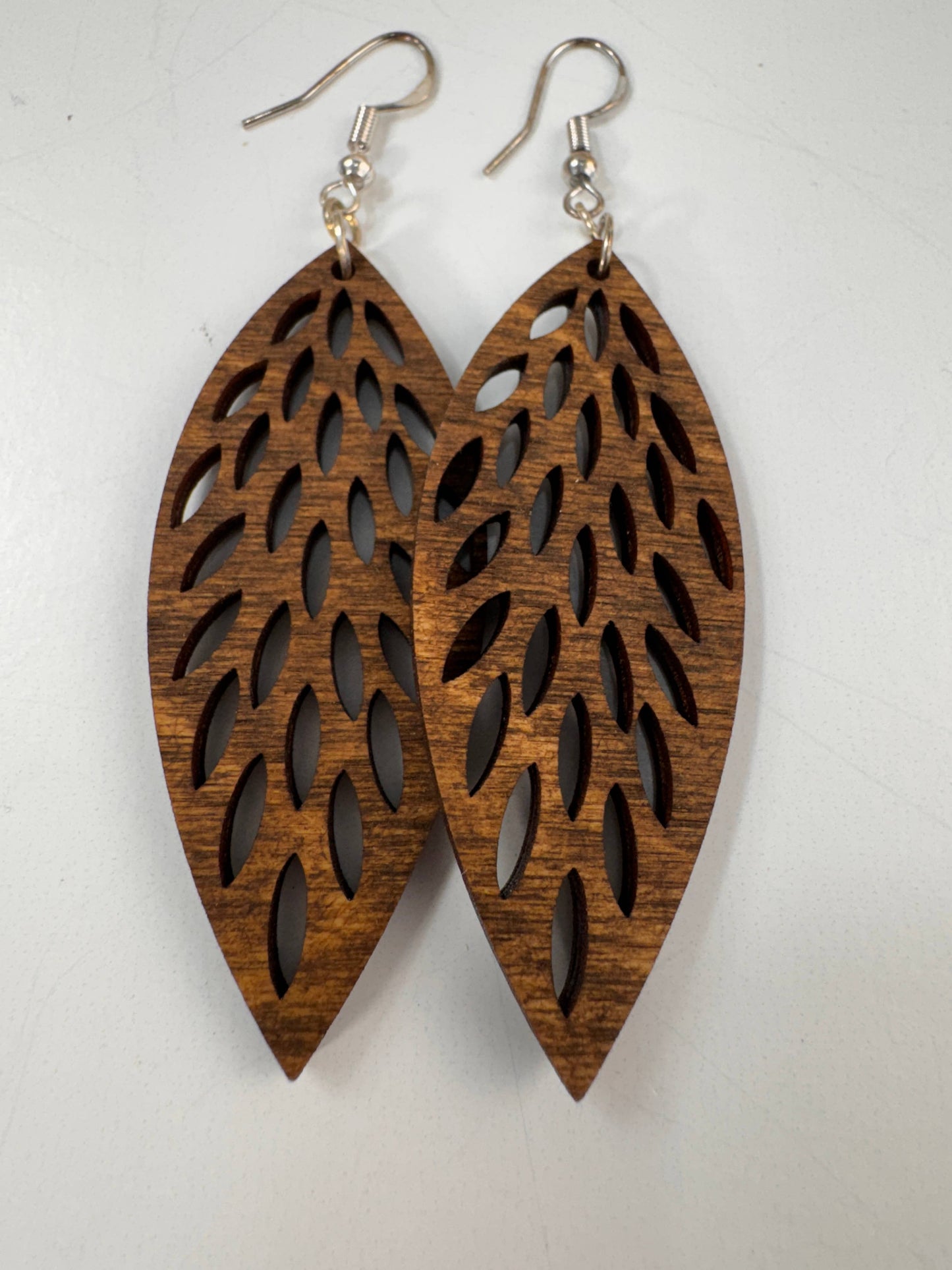 Discover the Luxury of Wooden Feather Lightweight Earrings