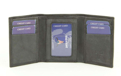 American Bison Tall Trifold Wallet