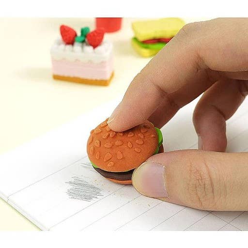 Miniature snackfood Mystery Eraser Box
