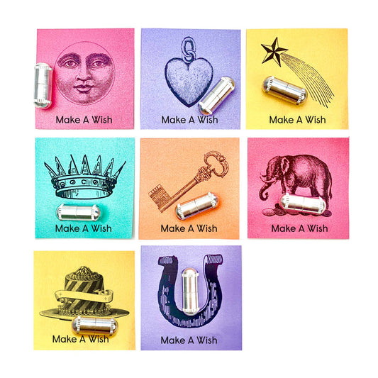 Wish Capsules Vintage Letterpress - Assortment of Styles