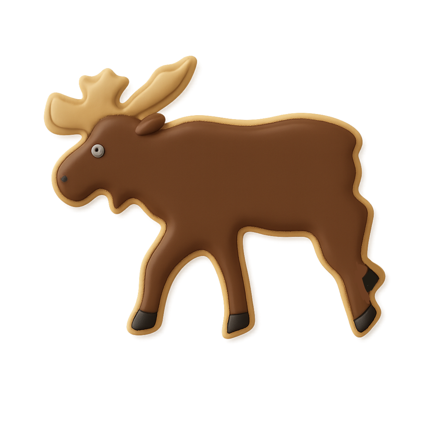 Moose Body Cookie Cutter 5"
