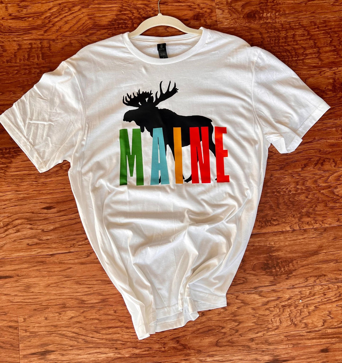 R&R Creations Maine T-Shirt Moose